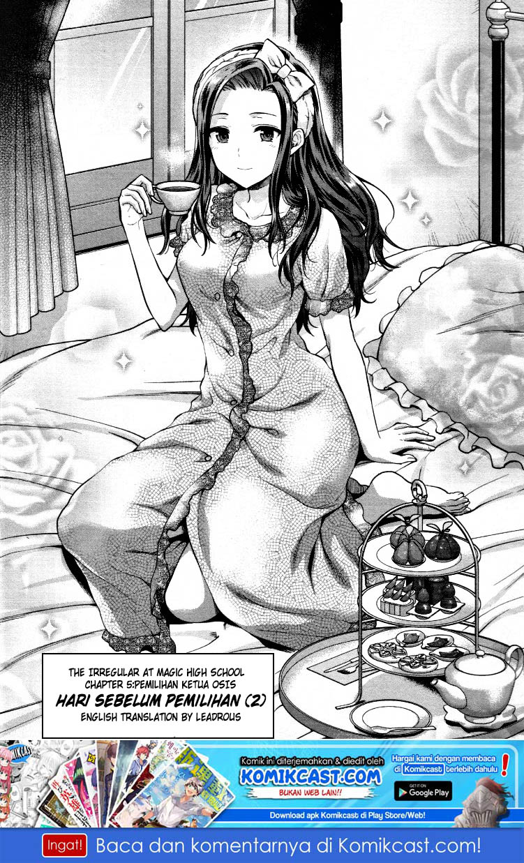 Baca Mahouka Koukou no Rettousei – Kaichou Senkyo-hen Chapter 05 Gambar 2