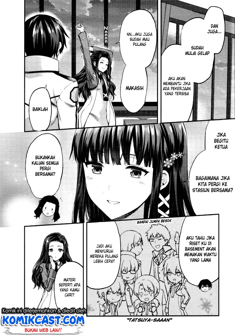 Mahouka Koukou no Rettousei – Kaichou Senkyo-hen Chapter 05 Gambar 9