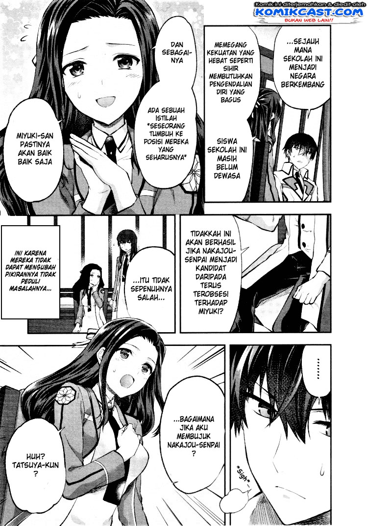 Mahouka Koukou no Rettousei – Kaichou Senkyo-hen Chapter 03 Gambar 10