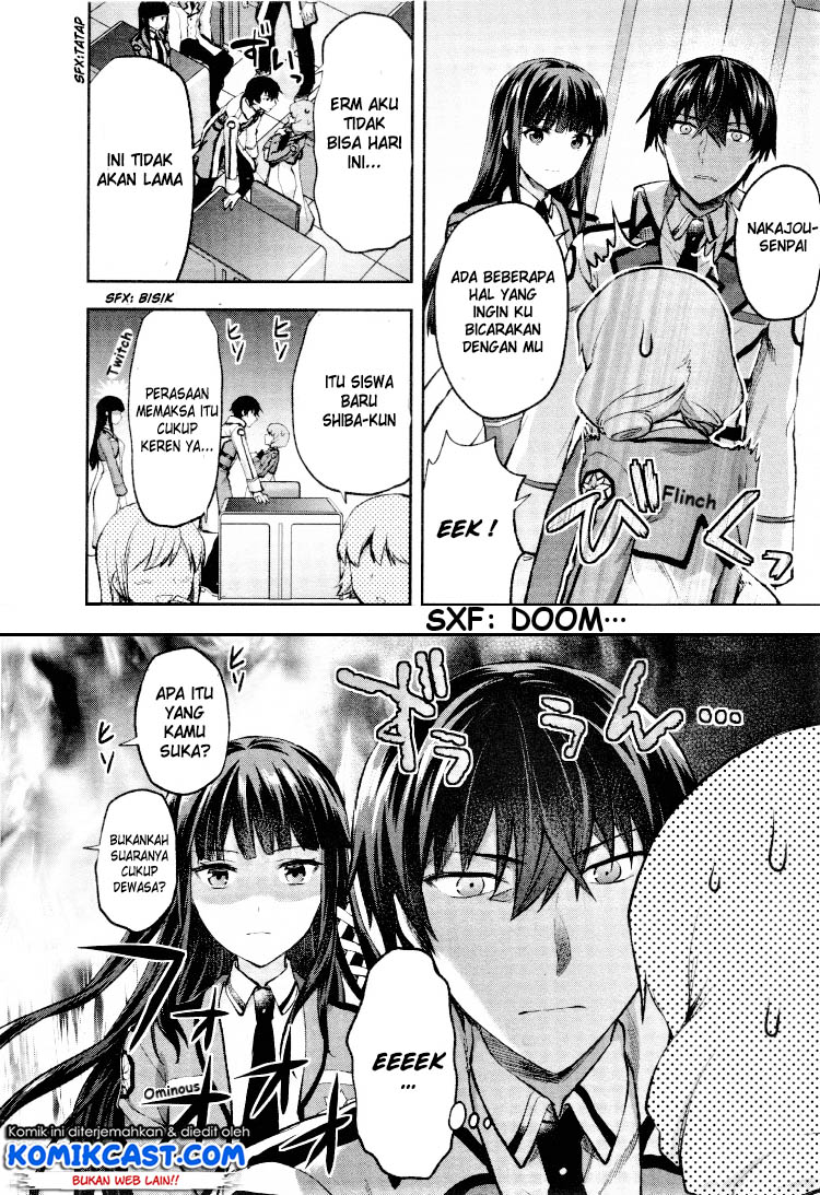 Mahouka Koukou no Rettousei – Kaichou Senkyo-hen Chapter 03 Gambar 13