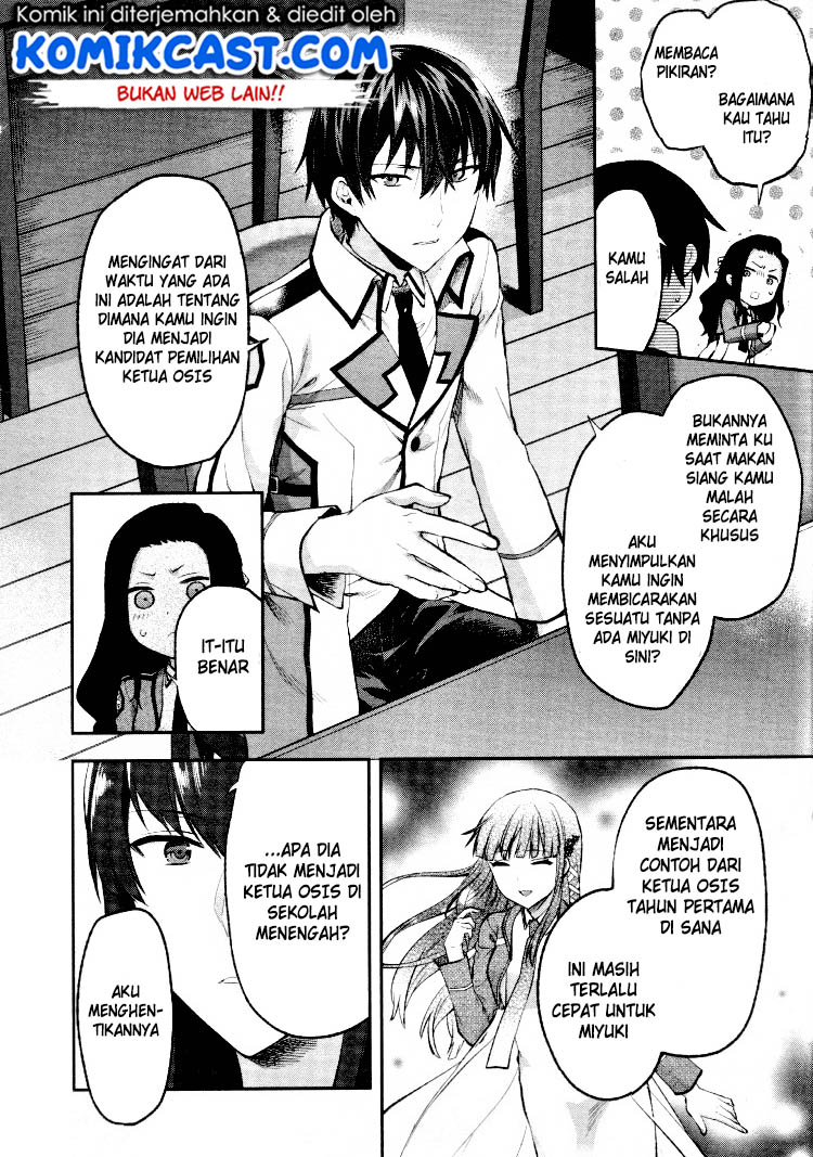 Mahouka Koukou no Rettousei – Kaichou Senkyo-hen Chapter 03 Gambar 7