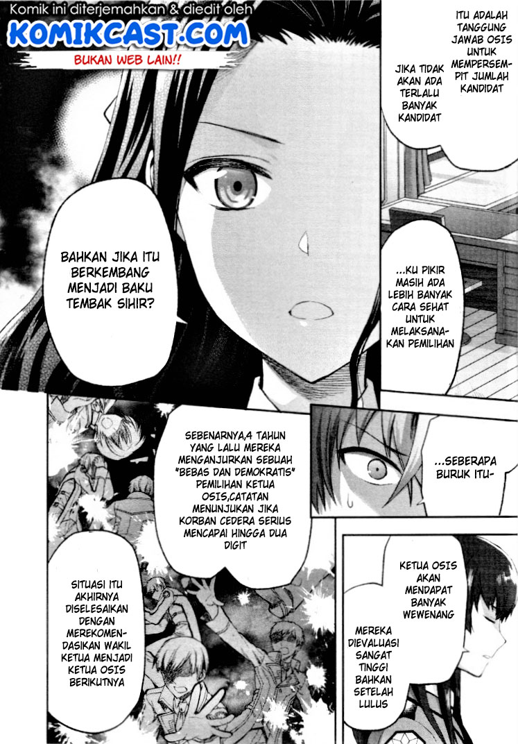 Mahouka Koukou no Rettousei – Kaichou Senkyo-hen Chapter 03 Gambar 9