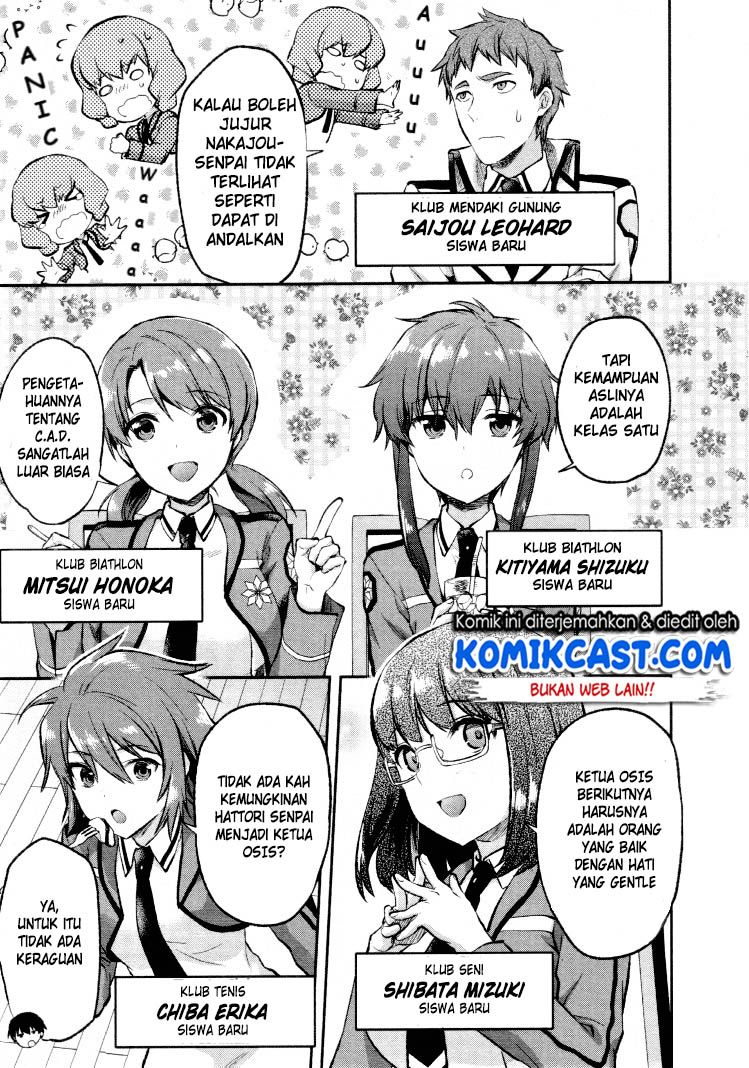 Mahouka Koukou no Rettousei – Kaichou Senkyo-hen Chapter 02 Gambar 4