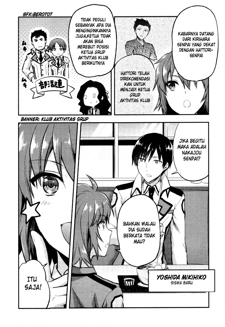 Mahouka Koukou no Rettousei – Kaichou Senkyo-hen Chapter 02 Gambar 5