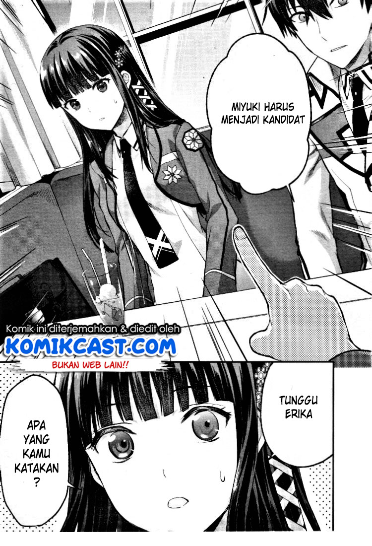 Mahouka Koukou no Rettousei – Kaichou Senkyo-hen Chapter 02 Gambar 6