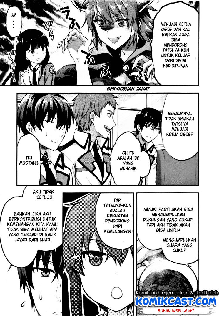 Mahouka Koukou no Rettousei – Kaichou Senkyo-hen Chapter 02 Gambar 8