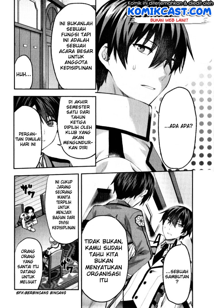 Mahouka Koukou no Rettousei – Kaichou Senkyo-hen Chapter 01 Gambar 14