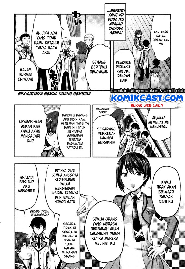 Mahouka Koukou no Rettousei – Kaichou Senkyo-hen Chapter 01 Gambar 17