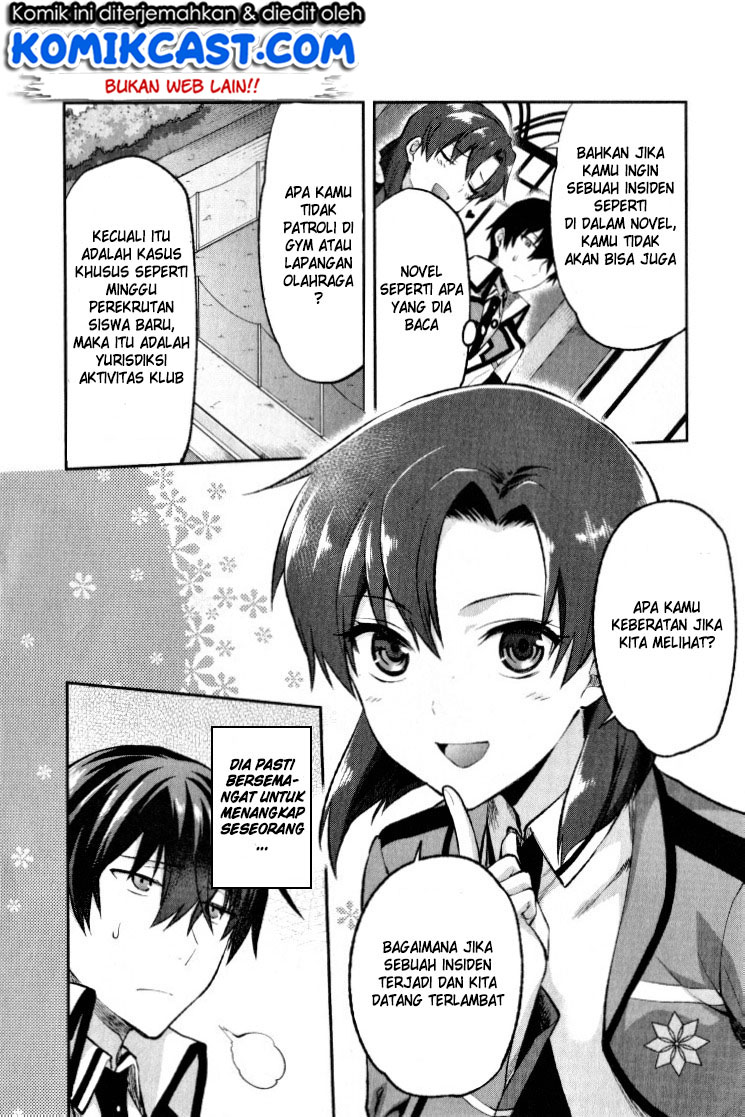Mahouka Koukou no Rettousei – Kaichou Senkyo-hen Chapter 01 Gambar 19