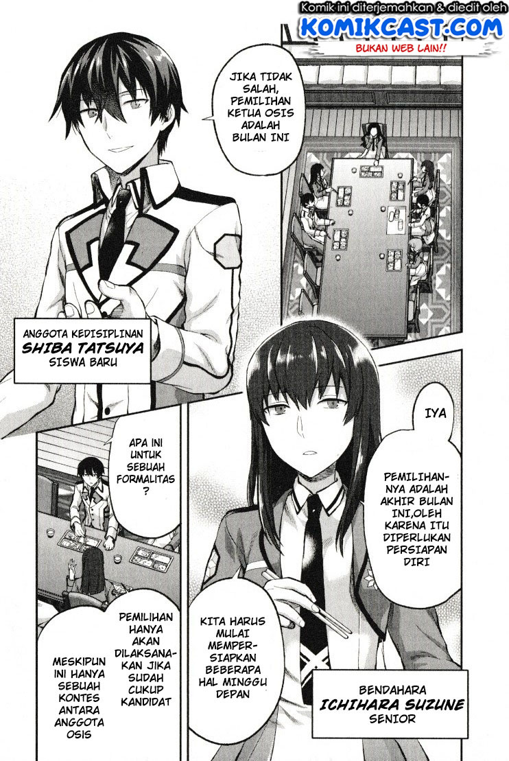 Mahouka Koukou no Rettousei – Kaichou Senkyo-hen Chapter 01 Gambar 6