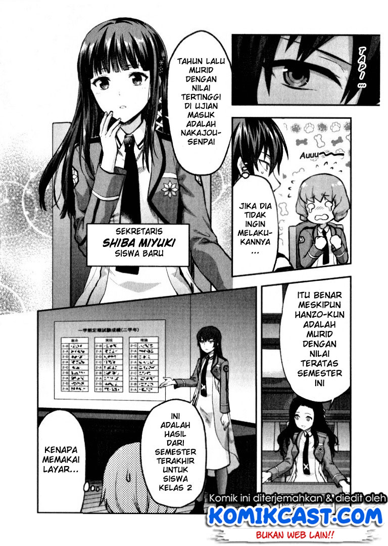 Mahouka Koukou no Rettousei – Kaichou Senkyo-hen Chapter 01 Gambar 9