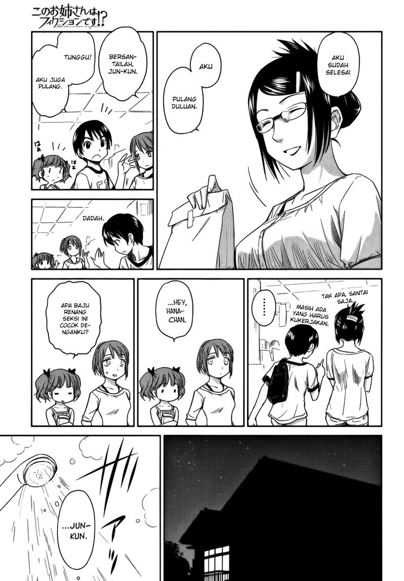 Kono Oneesan wa Fiction desu!? Chapter 08 Gambar 20