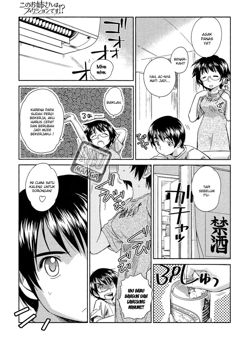 Kono Oneesan wa Fiction desu!? Chapter 06 Gambar 8