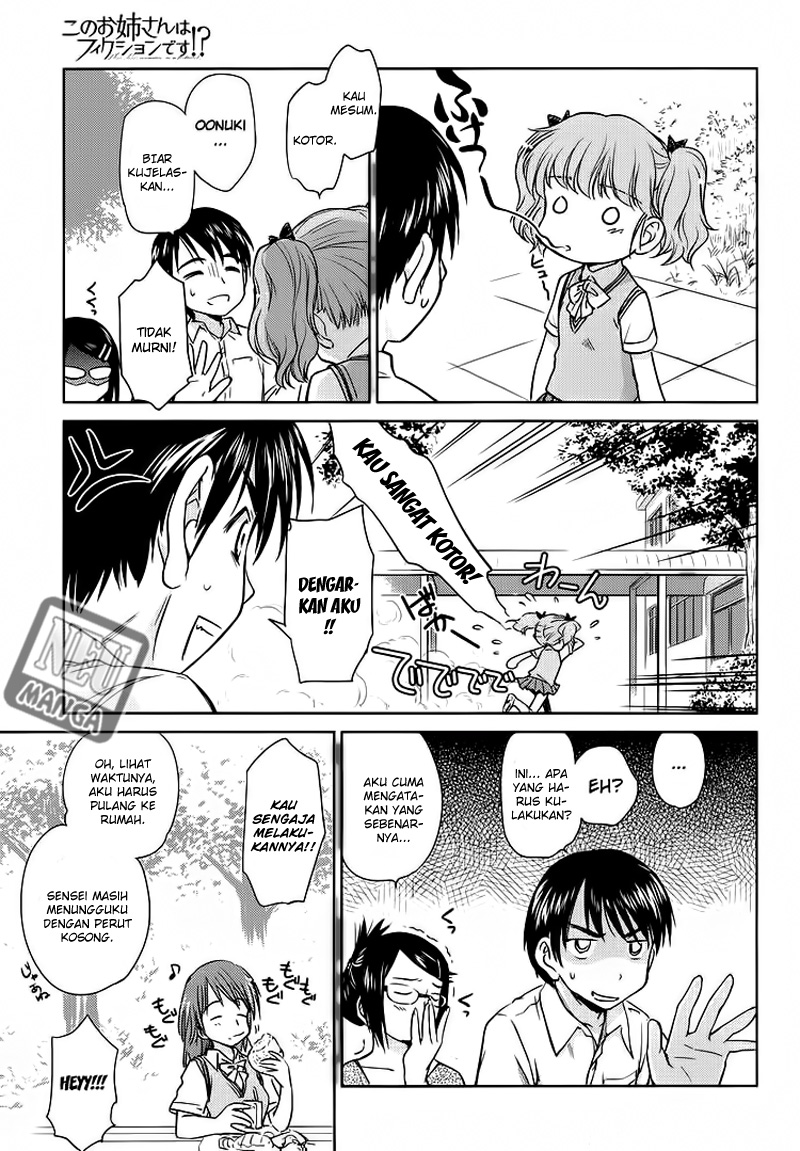 Kono Oneesan wa Fiction desu!? Chapter 03 Gambar 21