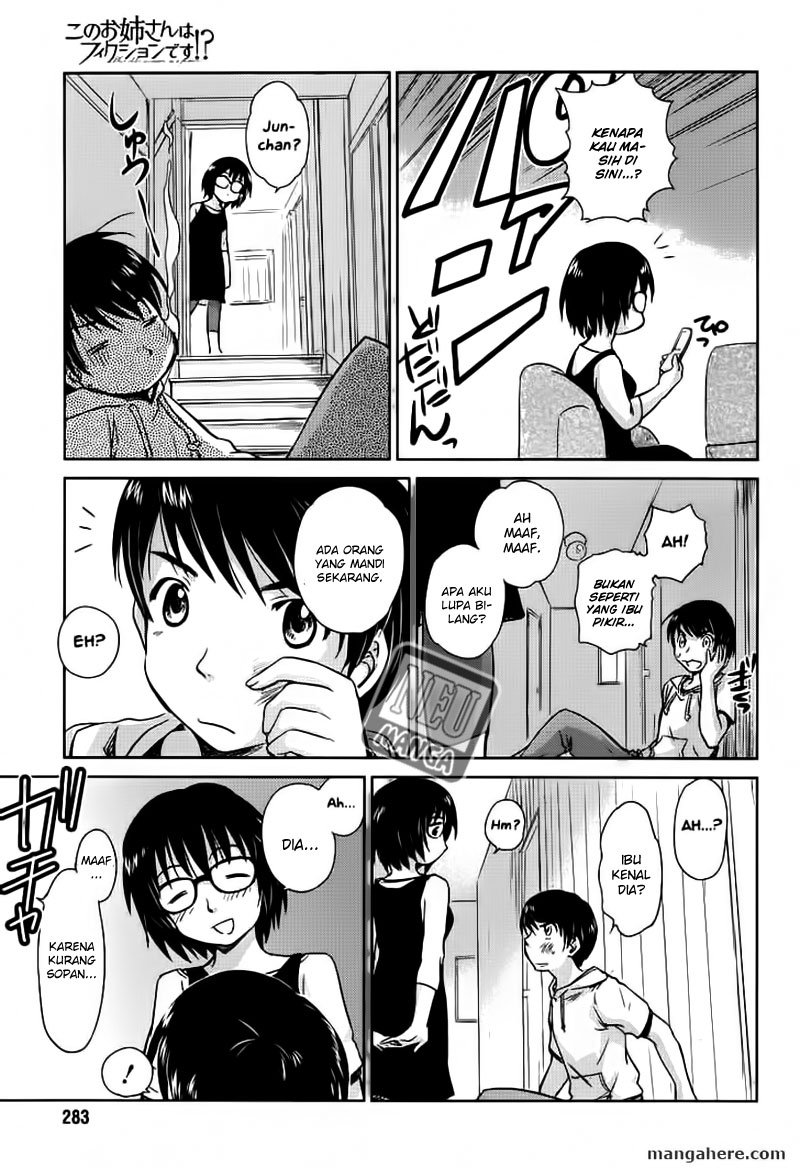 Kono Oneesan wa Fiction desu!? Chapter 01 Gambar 23