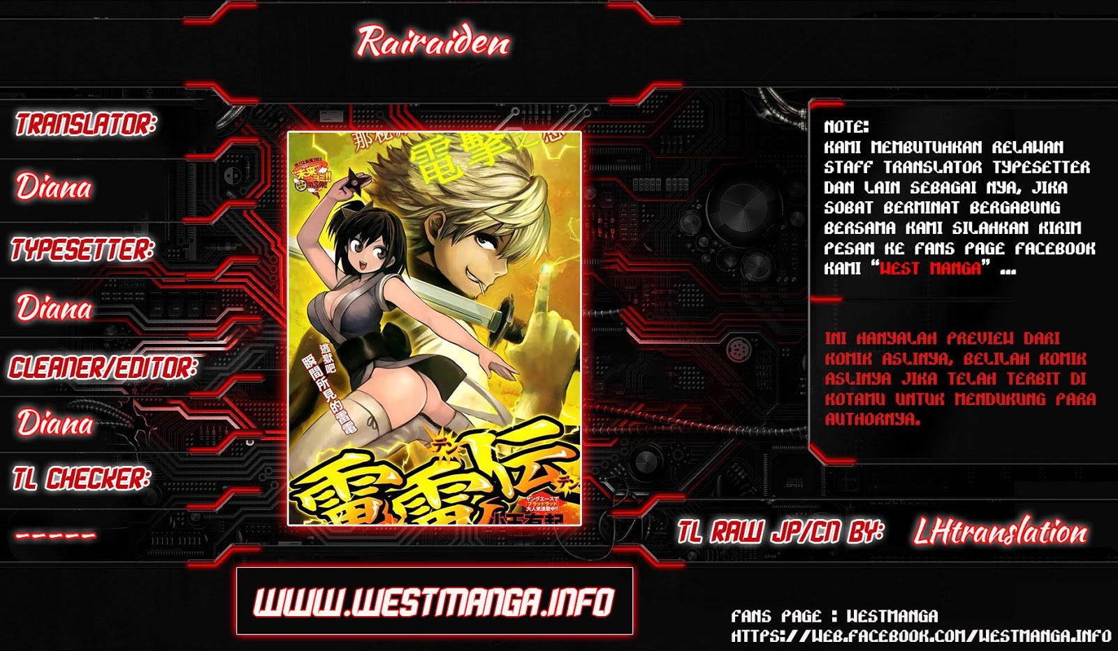 Rairaiden Chapter 01 Gambar 3