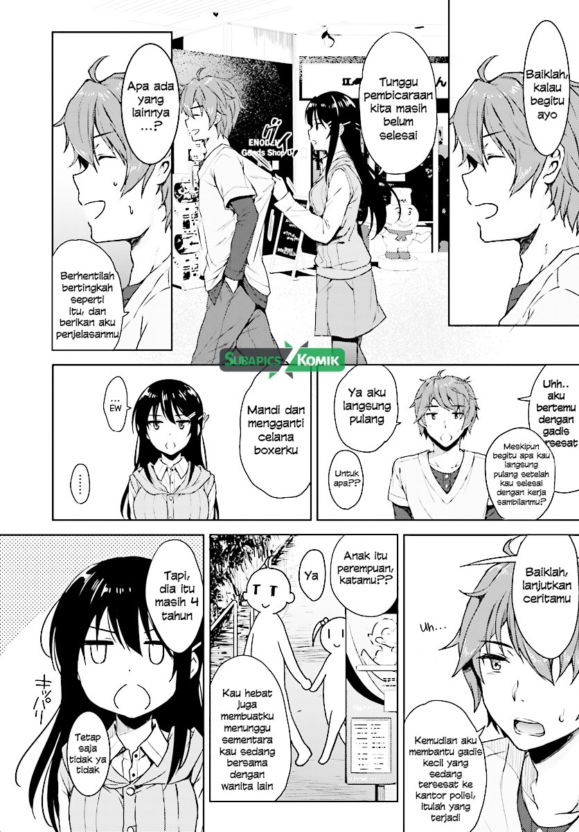Seishun Buta Yarou wa Bunny Girl-senpai no Yume wo Minai Chapter 12 Gambar 10