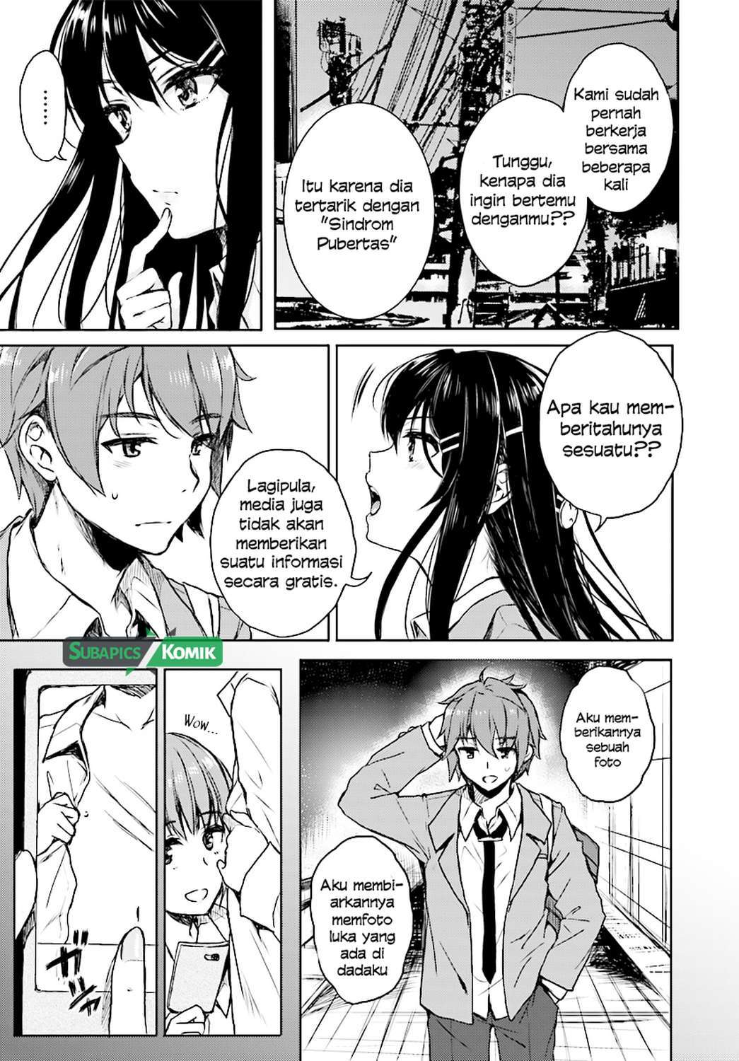 Seishun Buta Yarou wa Bunny Girl-senpai no Yume wo Minai Chapter 09 Gambar 13