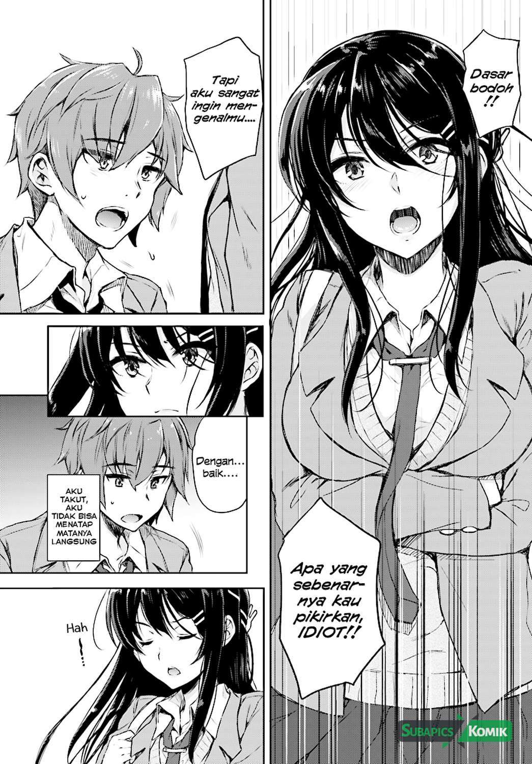 Seishun Buta Yarou wa Bunny Girl-senpai no Yume wo Minai Chapter 09 Gambar 14