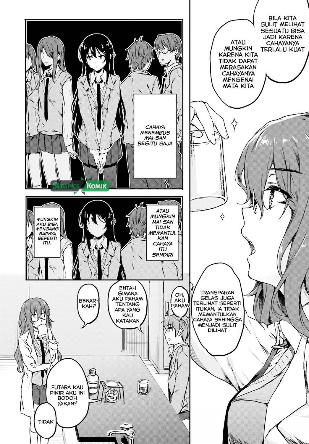 Seishun Buta Yarou wa Bunny Girl-senpai no Yume wo Minai Chapter 06 Gambar 7