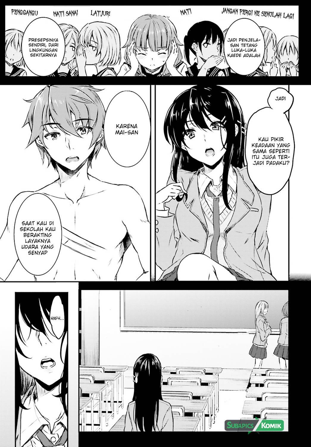 Seishun Buta Yarou wa Bunny Girl-senpai no Yume wo Minai Chapter 05 Gambar 10