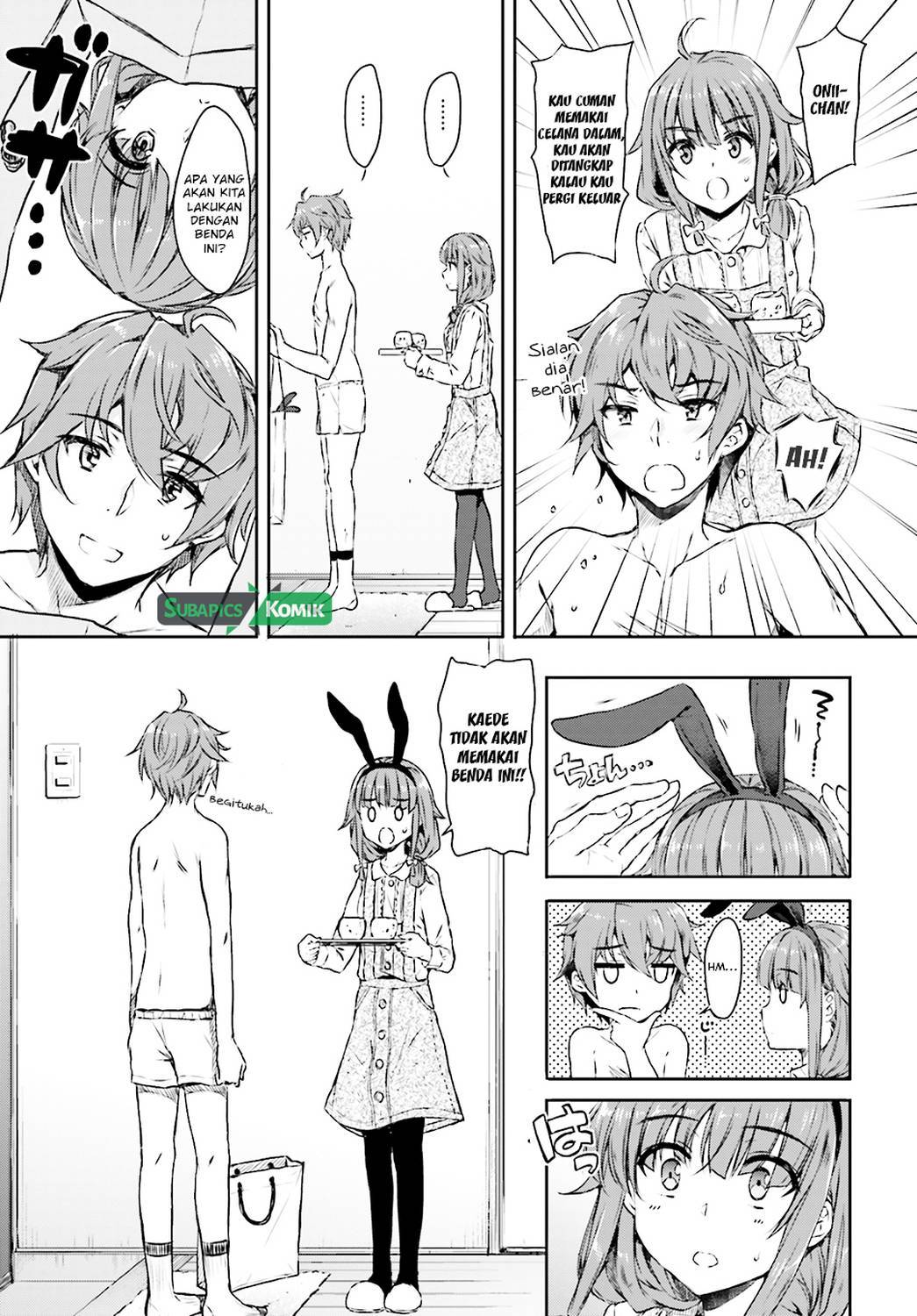 Seishun Buta Yarou wa Bunny Girl-senpai no Yume wo Minai Chapter 05 Gambar 14