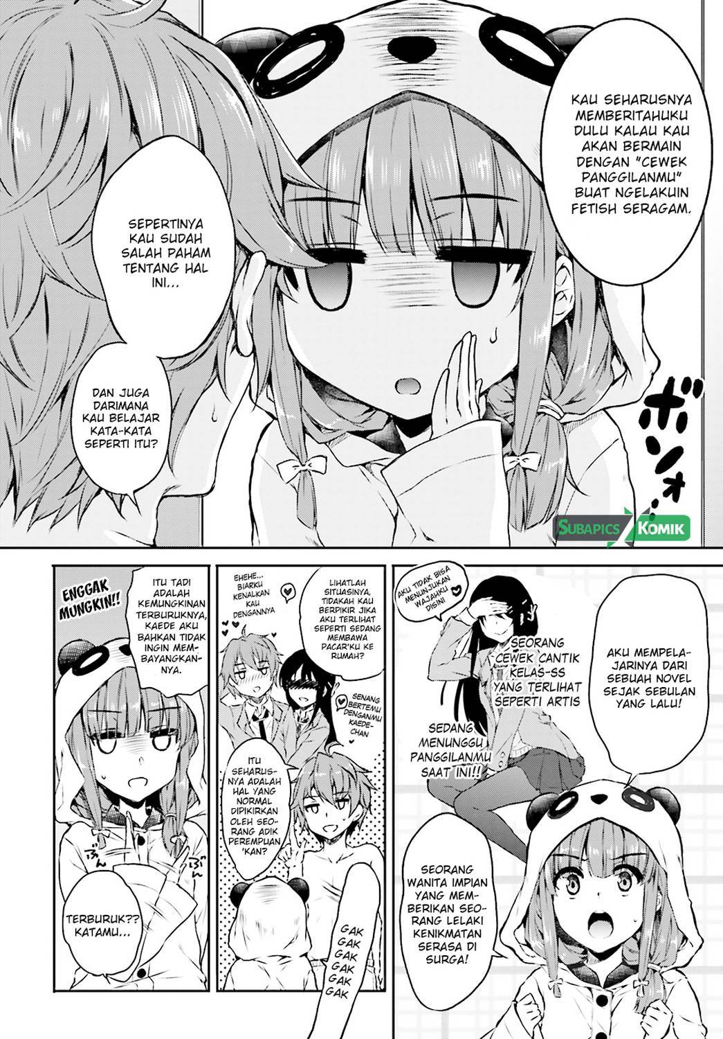 Seishun Buta Yarou wa Bunny Girl-senpai no Yume wo Minai Chapter 05 Gambar 3