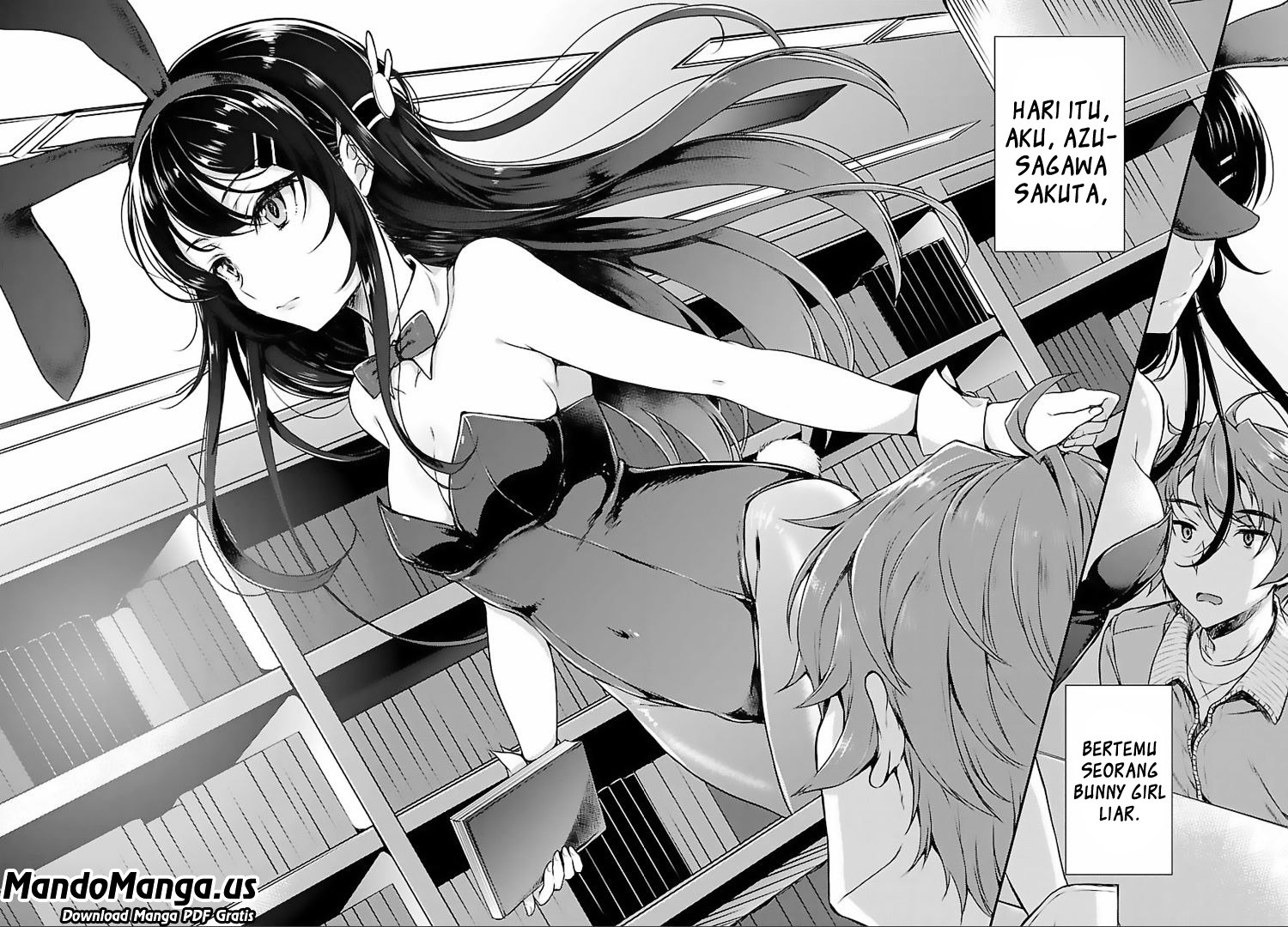 Seishun Buta Yarou wa Bunny Girl-senpai no Yume wo Minai Chapter 01 Gambar 4