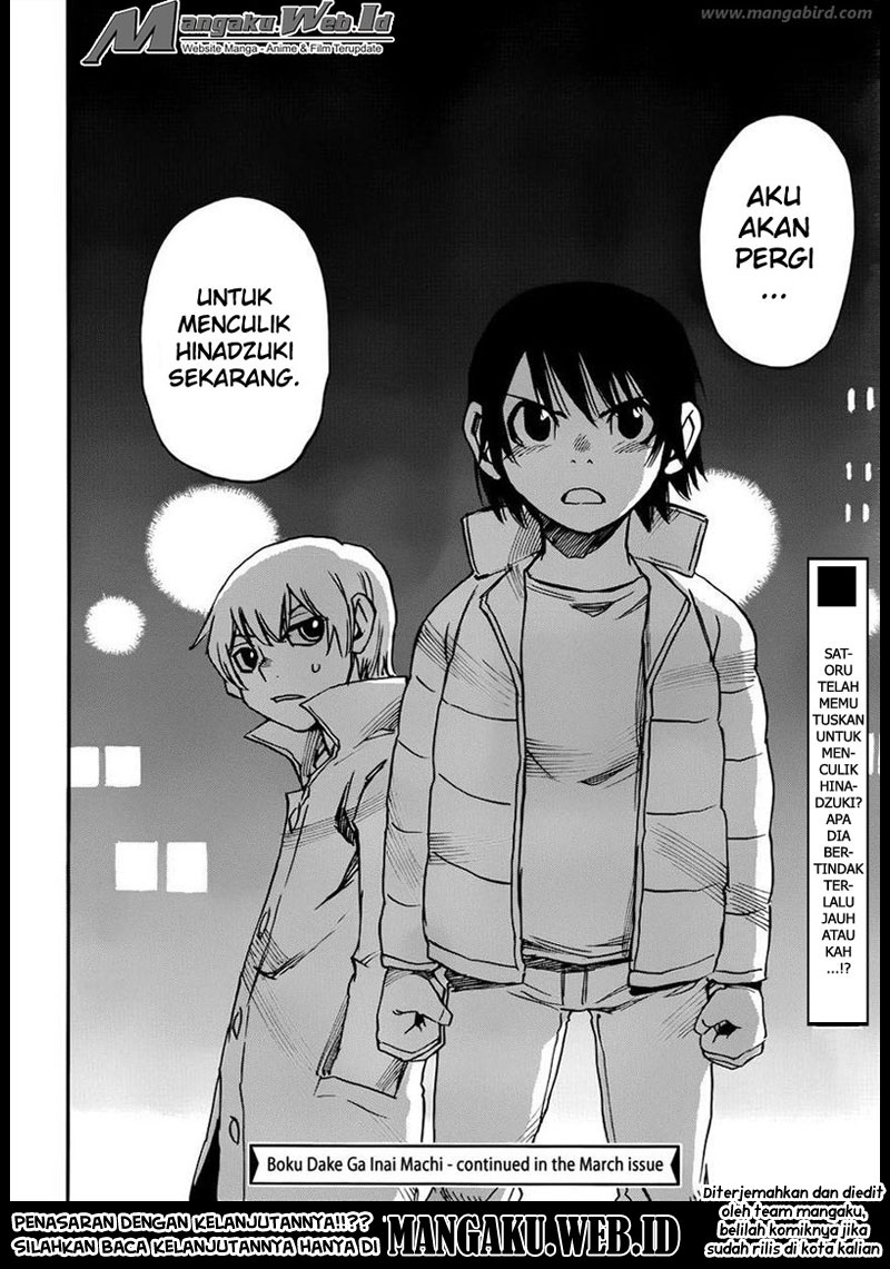 Boku dake ga Inai Machi Chapter 20 Gambar 35