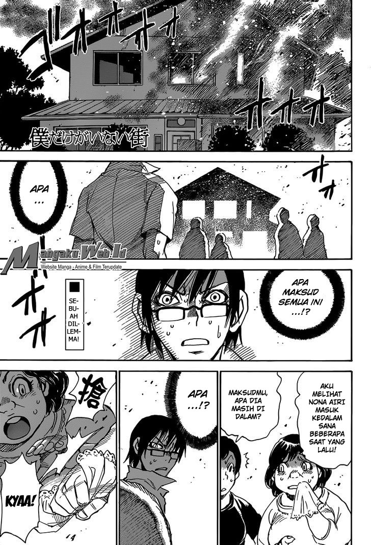 Baca Boku dake ga Inai Machi Chapter 16 Gambar 2