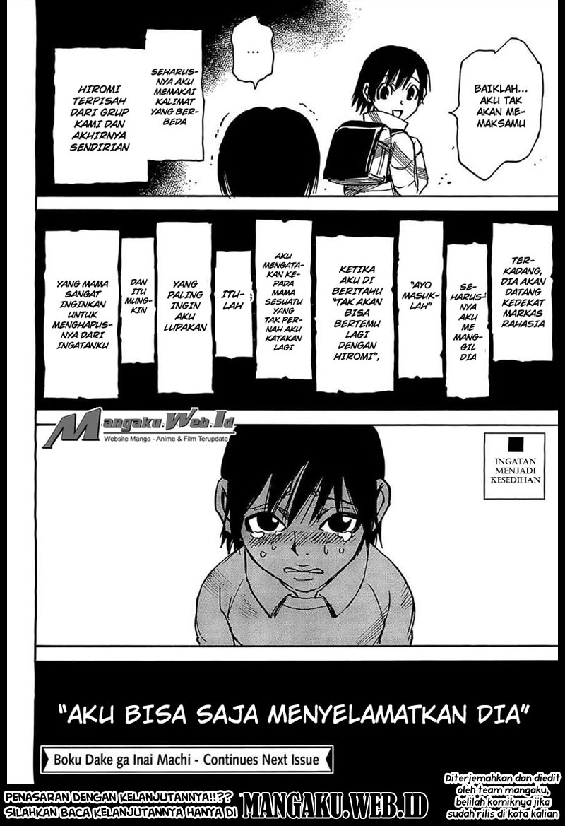 Boku dake ga Inai Machi Chapter 04 Gambar 30