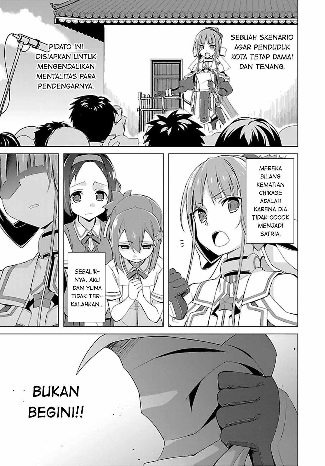 Nogi Wakaba wa Yuusha de Aru Chapter 17 Gambar 24
