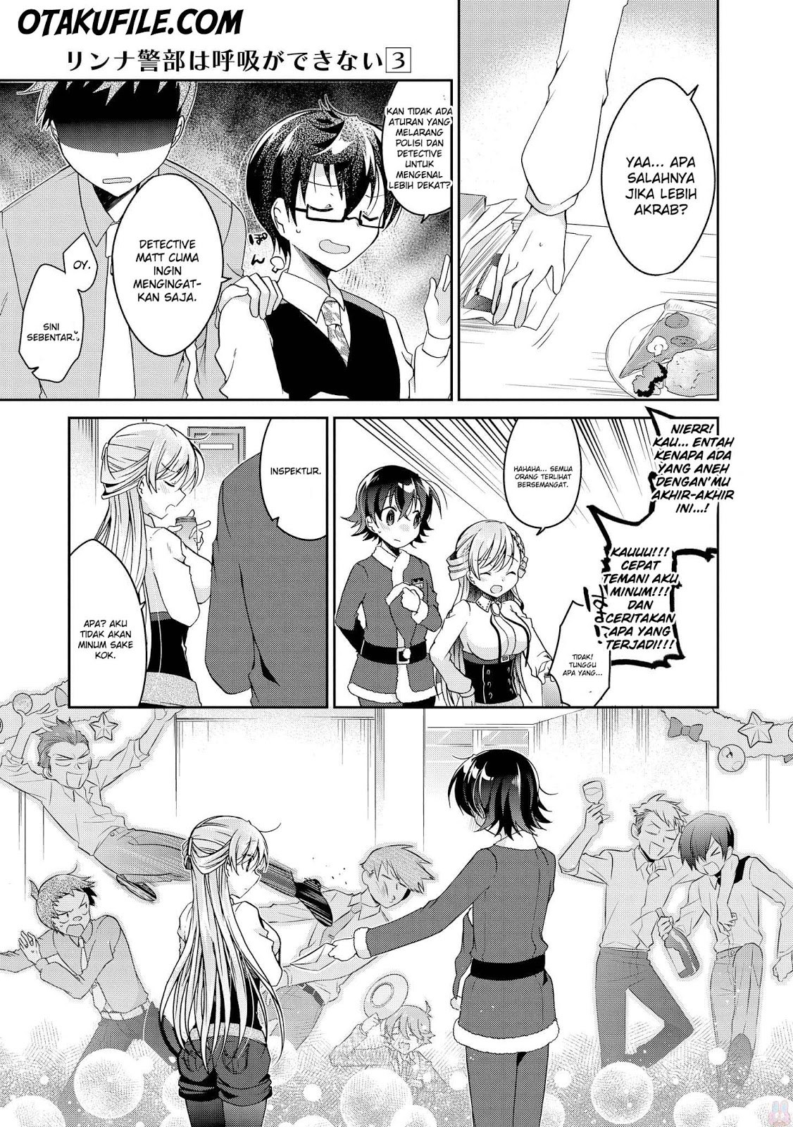 Rinna Keibu wa Iki ga dekinai Chapter 14 Gambar 11