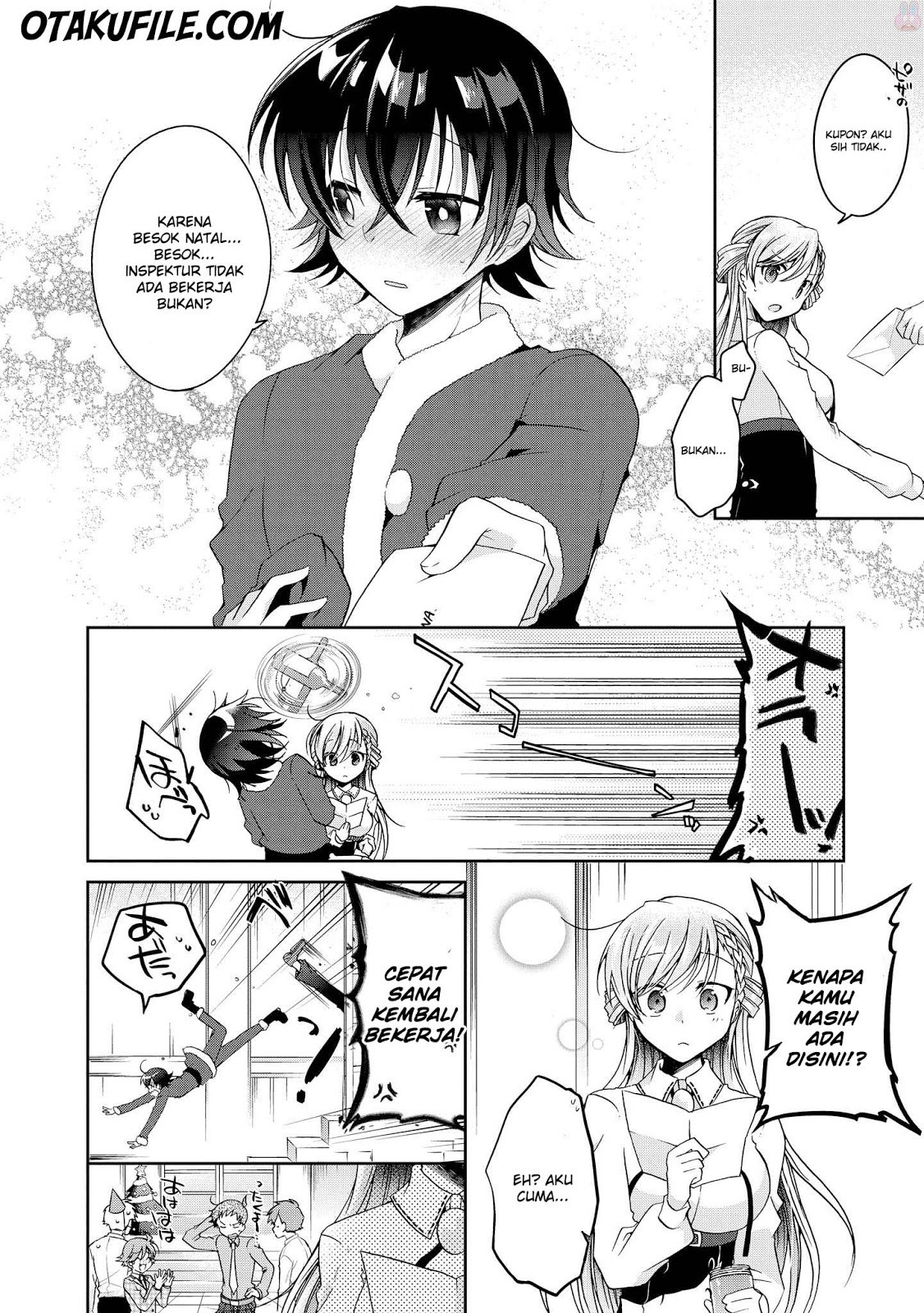 Rinna Keibu wa Iki ga dekinai Chapter 14 Gambar 12
