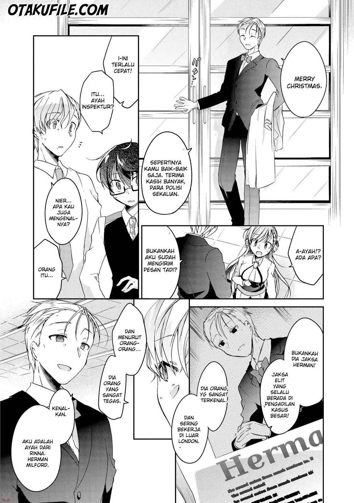 Rinna Keibu wa Iki ga dekinai Chapter 14 Gambar 14