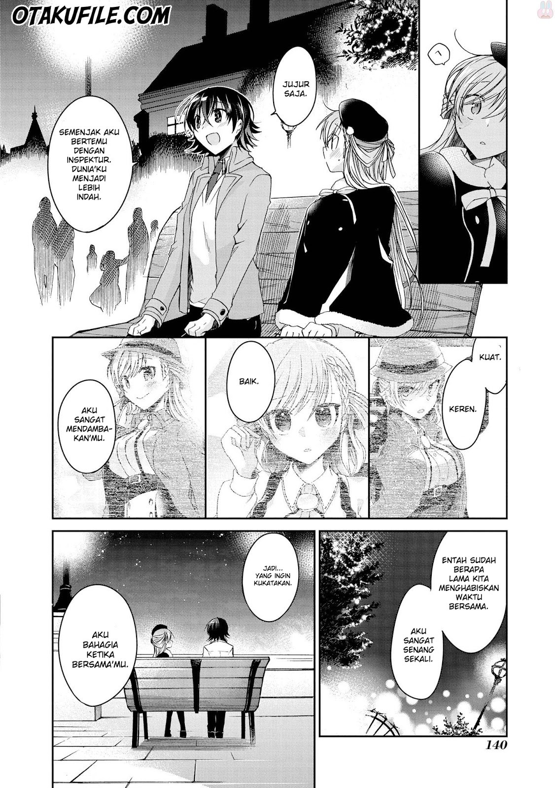 Rinna Keibu wa Iki ga dekinai Chapter 14 Gambar 36