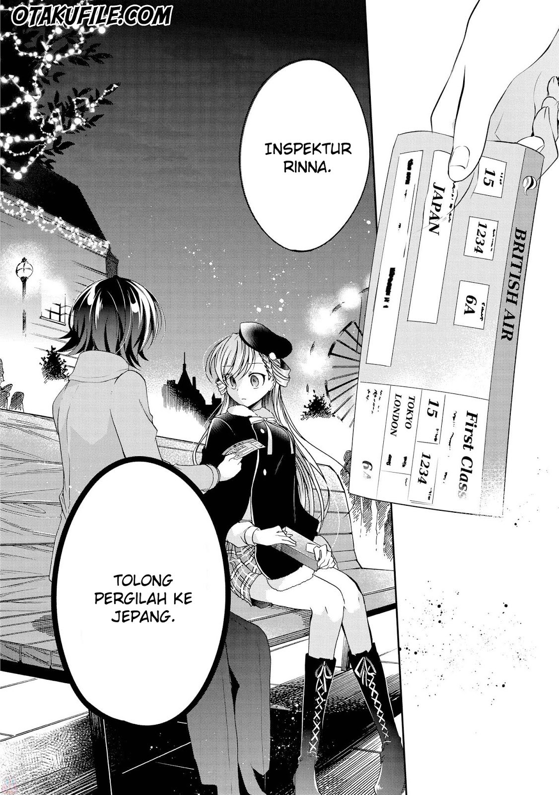 Rinna Keibu wa Iki ga dekinai Chapter 14 Gambar 38