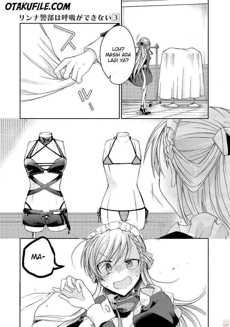 Rinna Keibu wa Iki ga dekinai Chapter 11 Gambar 24