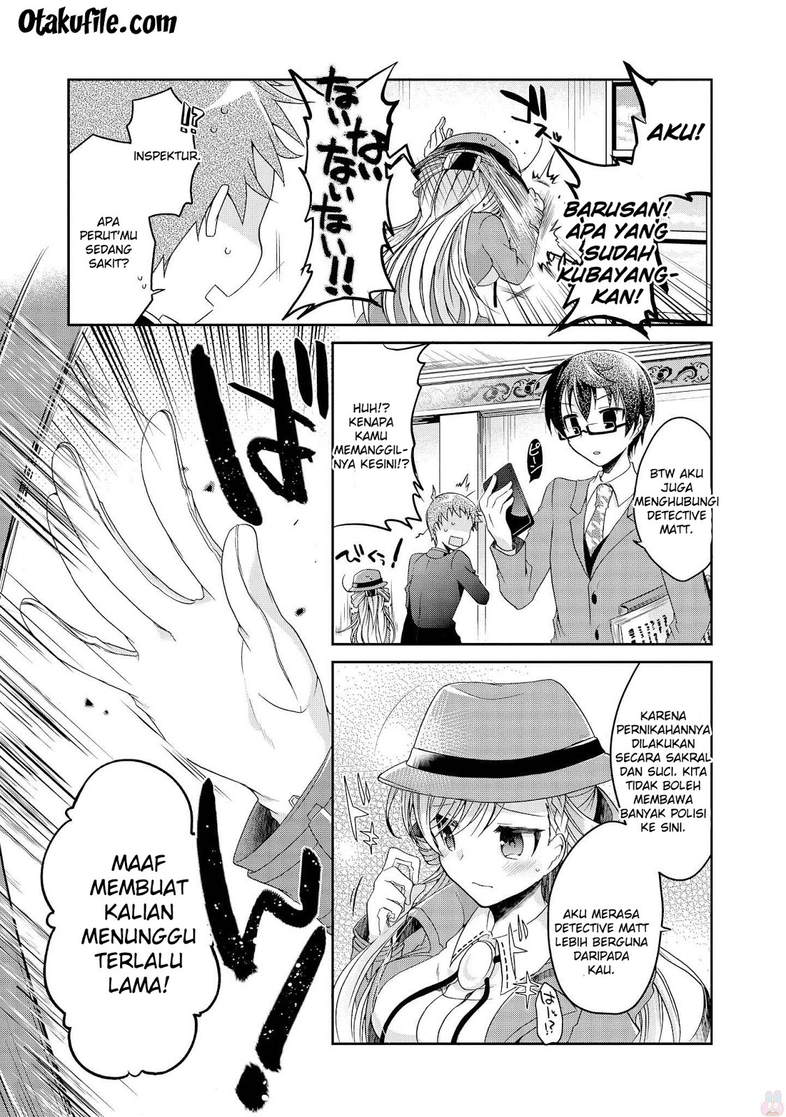 Rinna Keibu wa Iki ga dekinai Chapter 10 Gambar 7