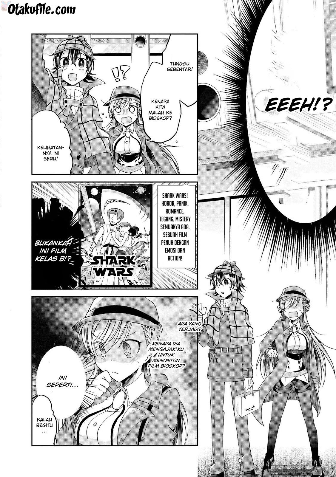 Rinna Keibu wa Iki ga dekinai Chapter 08 Gambar 17