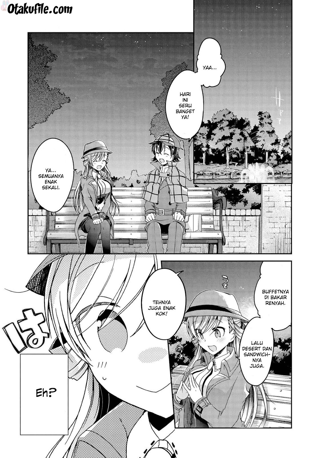 Rinna Keibu wa Iki ga dekinai Chapter 08 Gambar 24