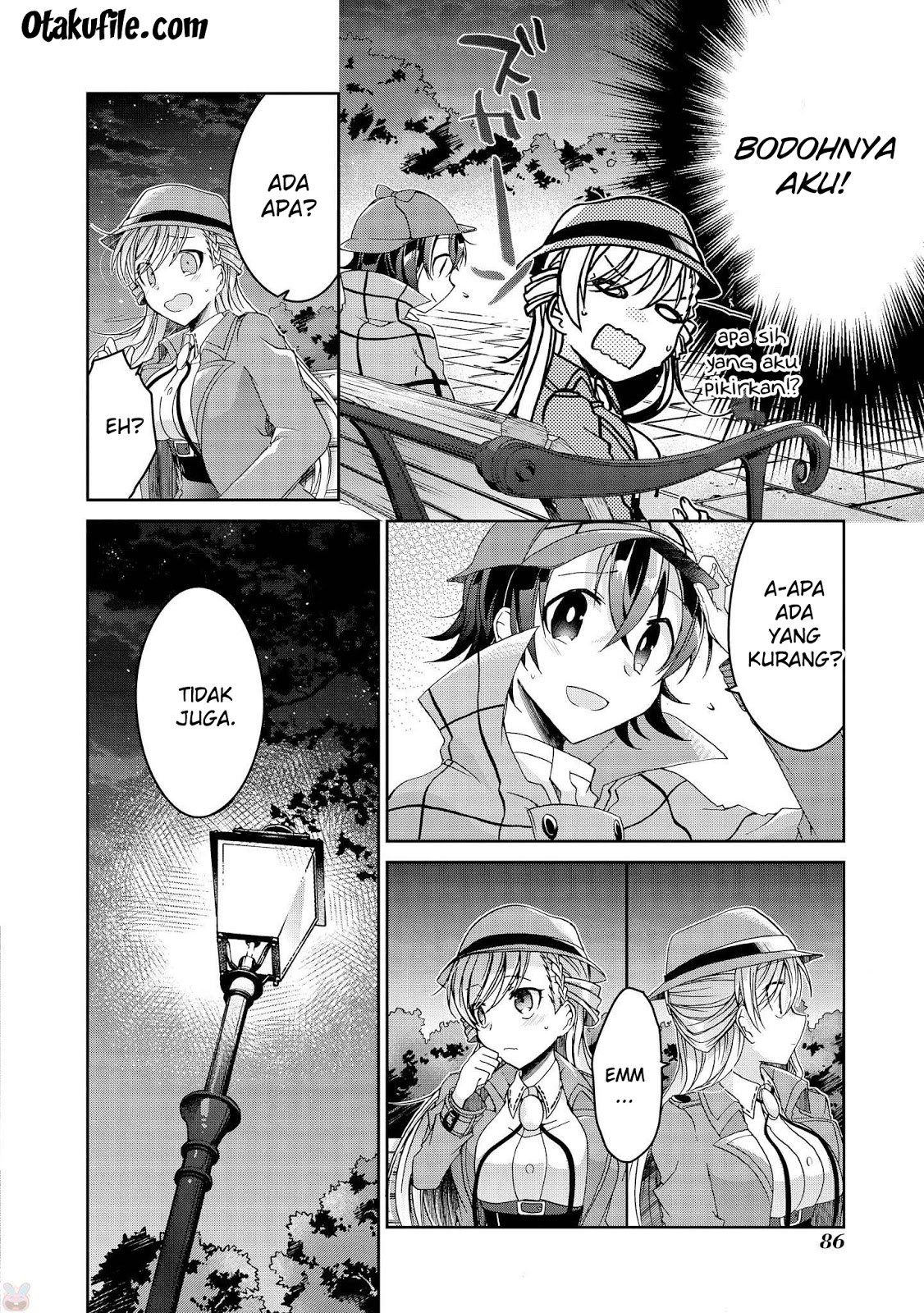 Rinna Keibu wa Iki ga dekinai Chapter 08 Gambar 25