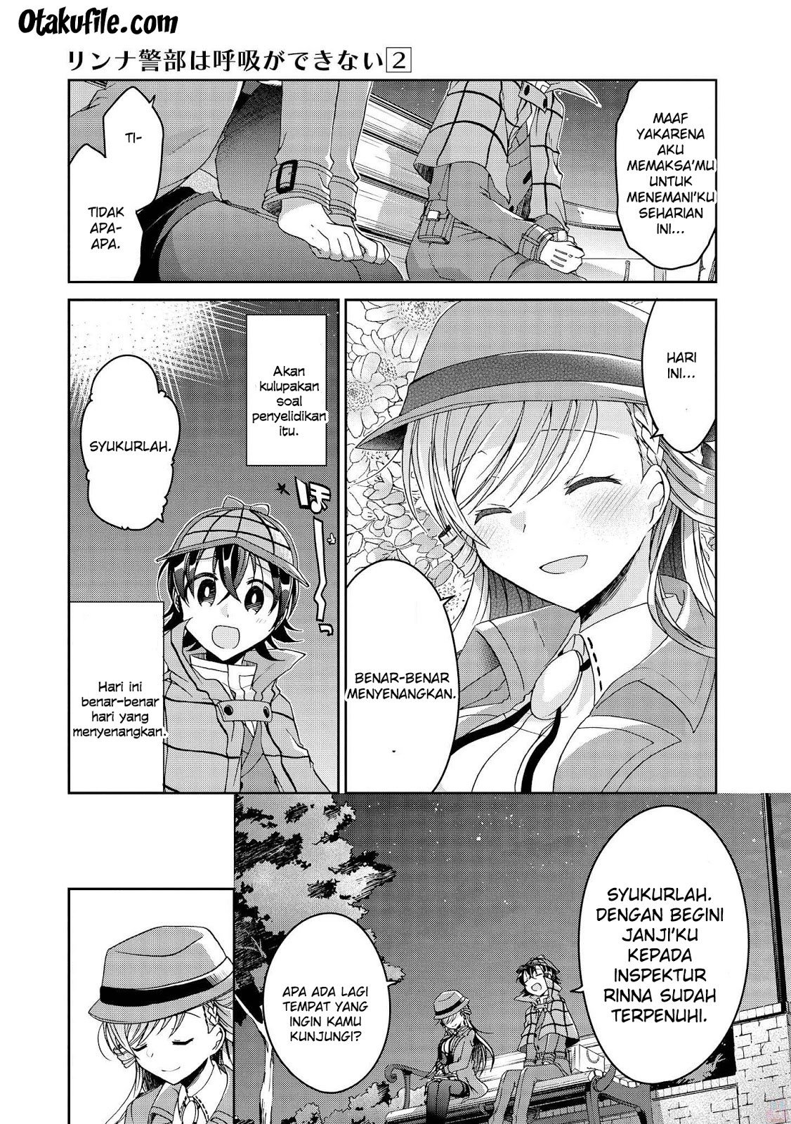 Rinna Keibu wa Iki ga dekinai Chapter 08 Gambar 26