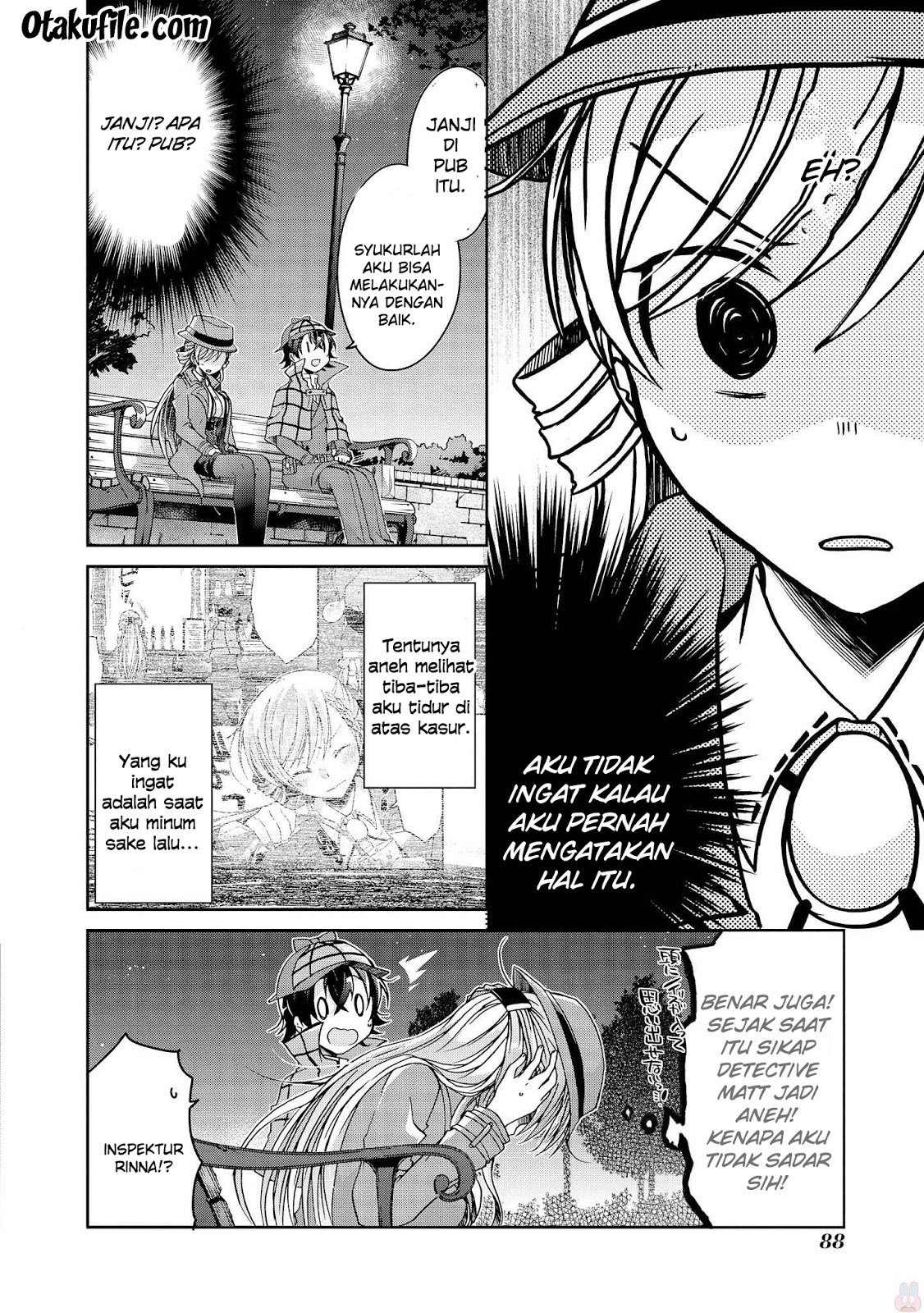 Rinna Keibu wa Iki ga dekinai Chapter 08 Gambar 27