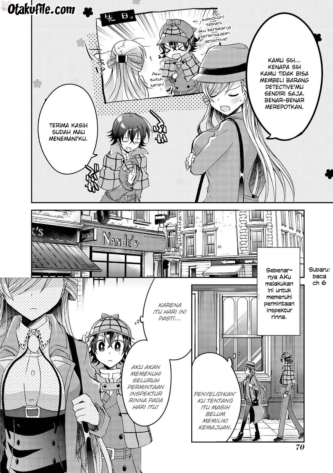 Rinna Keibu wa Iki ga dekinai Chapter 08 Gambar 9