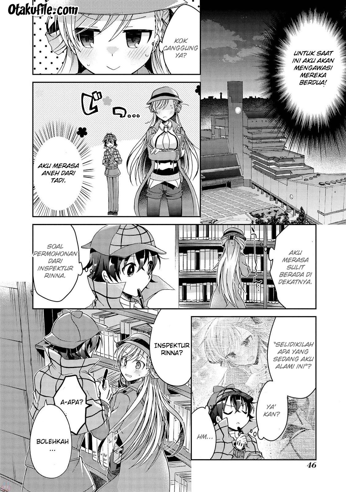 Rinna Keibu wa Iki ga dekinai Chapter 07 Gambar 14