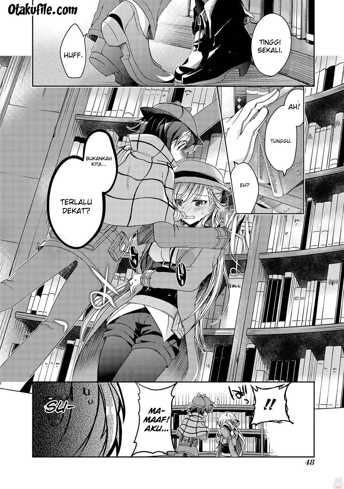 Rinna Keibu wa Iki ga dekinai Chapter 07 Gambar 16