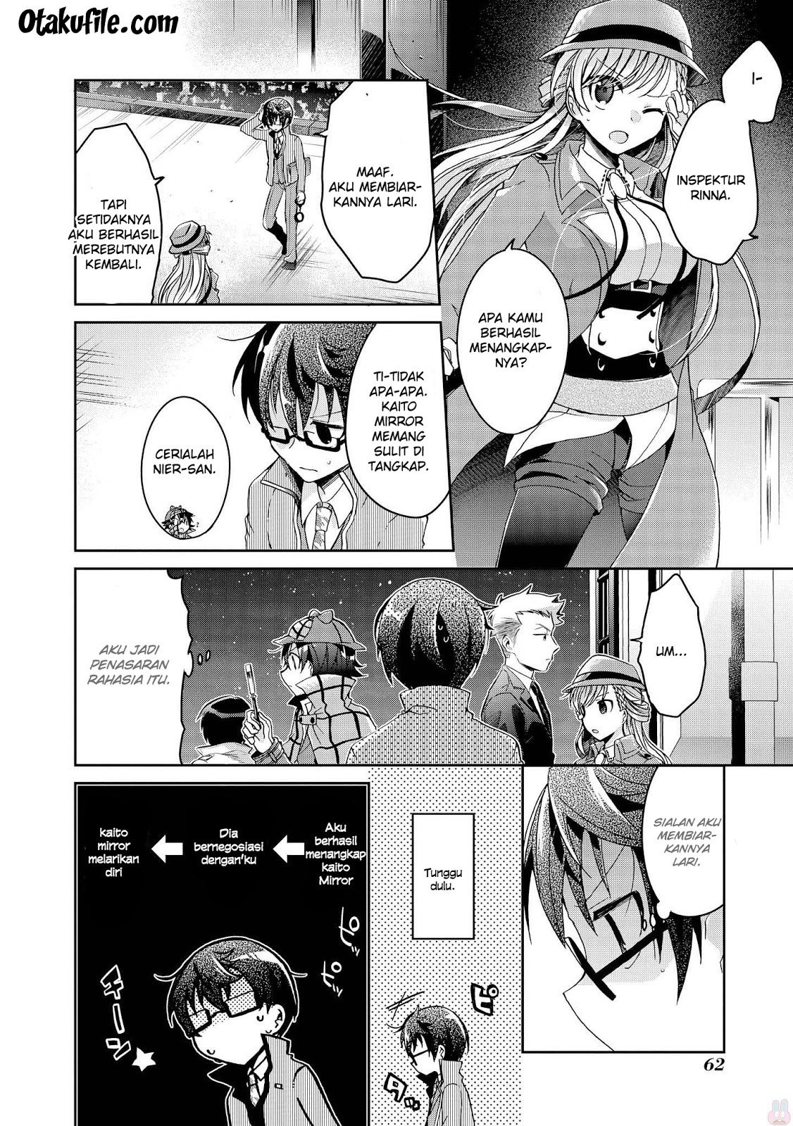 Rinna Keibu wa Iki ga dekinai Chapter 07 Gambar 30