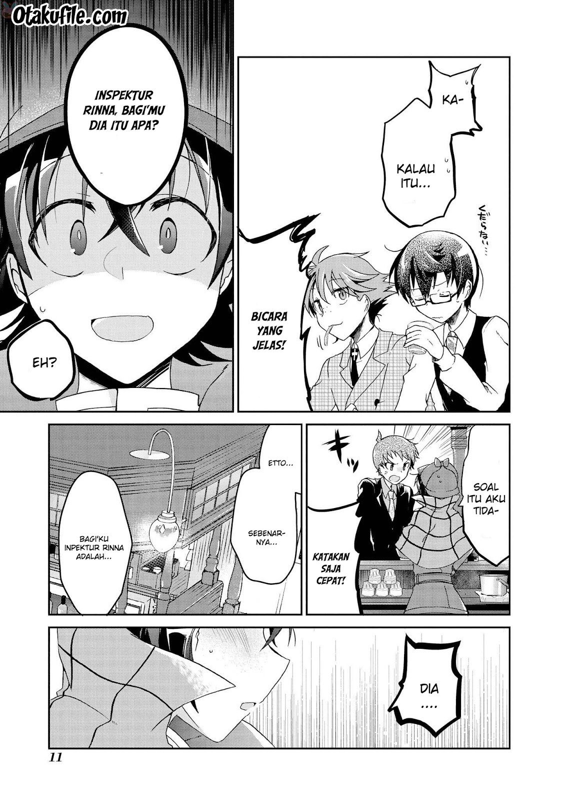 Rinna Keibu wa Iki ga dekinai Chapter 06 Gambar 12