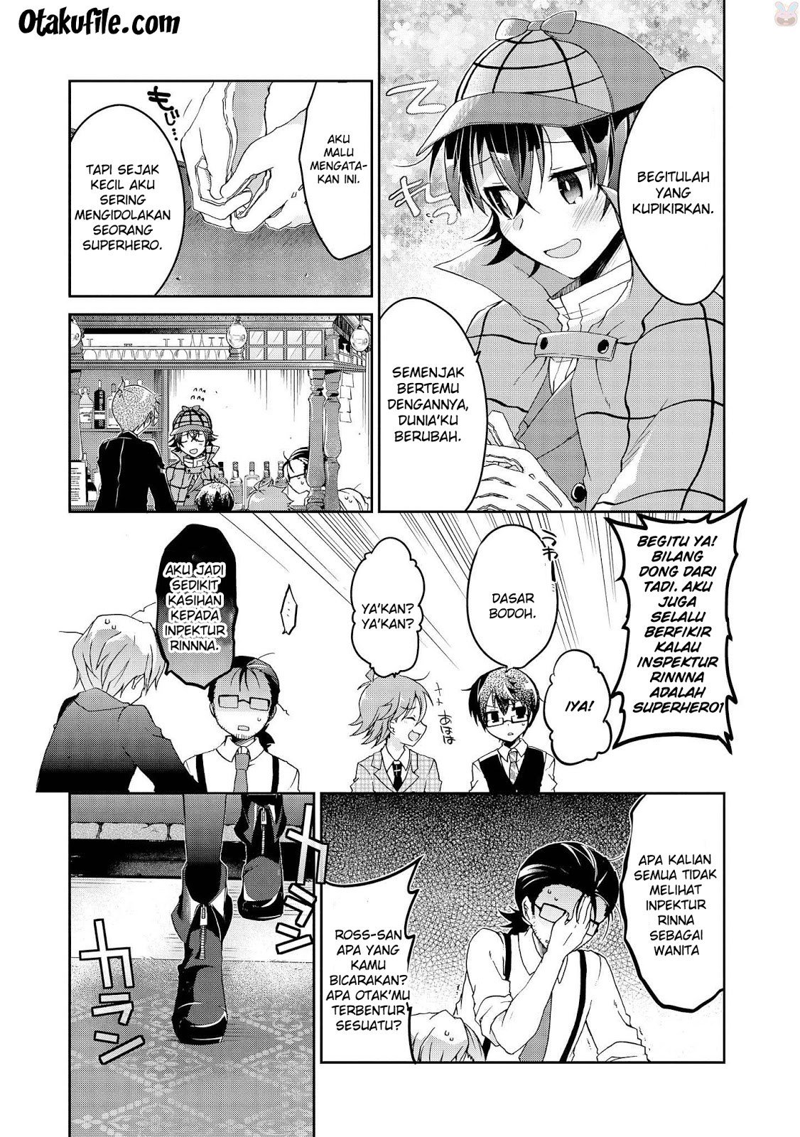 Rinna Keibu wa Iki ga dekinai Chapter 06 Gambar 14